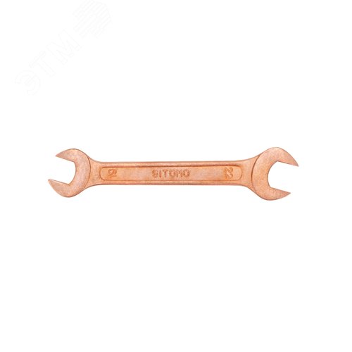 Изображение товара Ключ гаечный двусторонний 19х22 омедненный (шт)