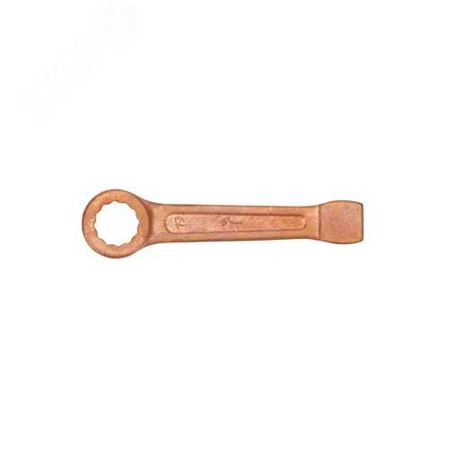 Изображение товара Ключ накидной односторонний ударный 19 омедненный (шт)
