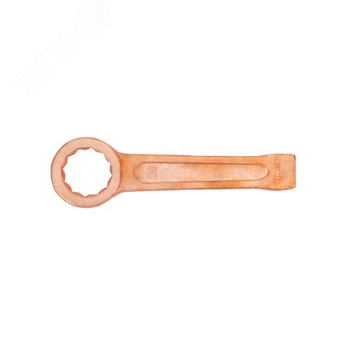 Изображение товара Ключ накидной односторонний ударный 36 омедненный (шт)