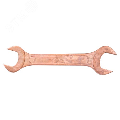 Изображение товара Ключ гаечный (рожковый) двусторонний 75х80 омедненный (шт)