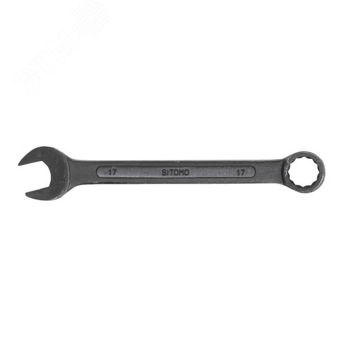 Изображение товара Ключ гаечный комбинированный 17х17 оксидированный (шт)