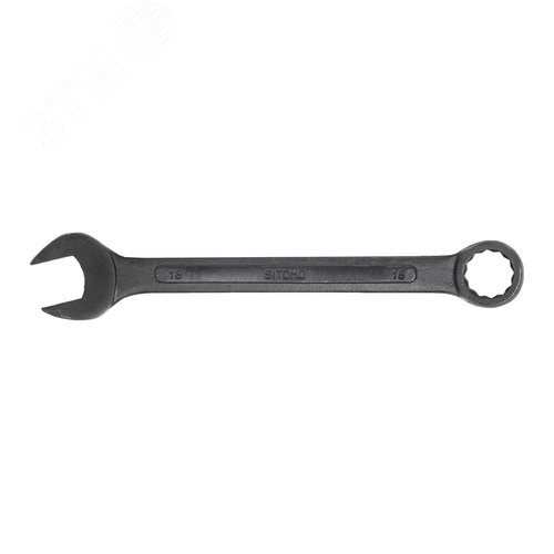 Изображение товара Ключ гаечный комбинированный 18х18 оксидированный (шт)