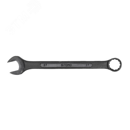 Изображение товара Ключ гаечный комбинированный 27х27 оксидированный (шт)