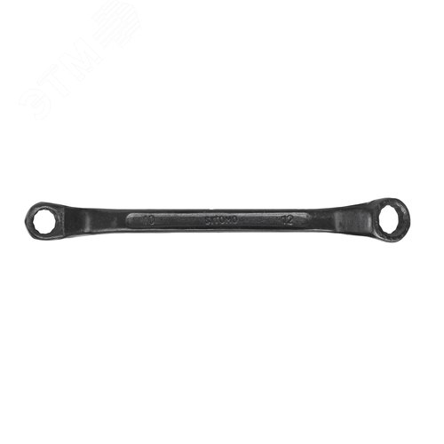 Изображение товара Ключ накидной двусторонний 10х12 оксидированный (шт)