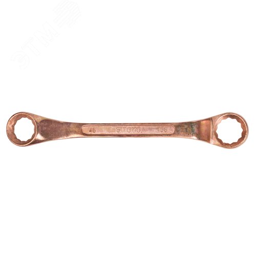 Изображение товара Ключ накидной двусторонний 46х50 омедненный (шт)