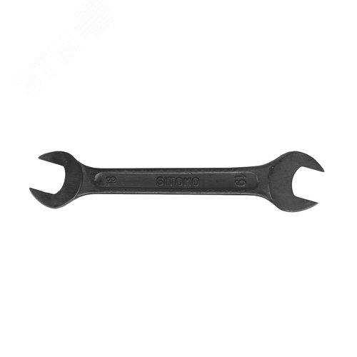 Изображение товара Ключ гаечный (рожковый) двусторонний 18х19 оксидированный (шт)