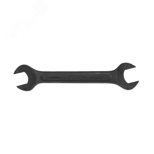 Изображение товара Ключ рожковый гаечный двусторонний 27х32 оксидированный (шт)