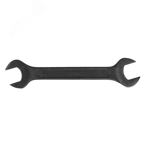 Изображение товара Ключ гаечный (рожковый) двусторонний 30х32 оксидированный (шт)