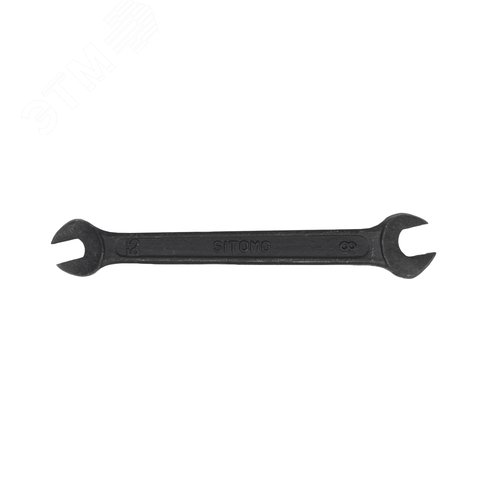 Изображение товара Ключ гаечный (рожковый) двусторонний 5.5х8 оксидированный (шт)