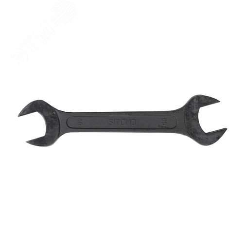 Изображение товара Ключ гаечный (рожковый) двусторонний 60х65 оксидированный (шт)