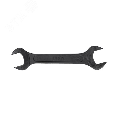 Изображение товара Ключ гаечный (рожковый) двусторонний 75х80 оксидированный (шт)