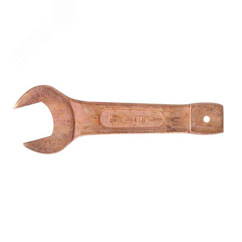 Изображение товара Ключ гаечный (рожковый) односторонний ударный 36 омедненный (шт)