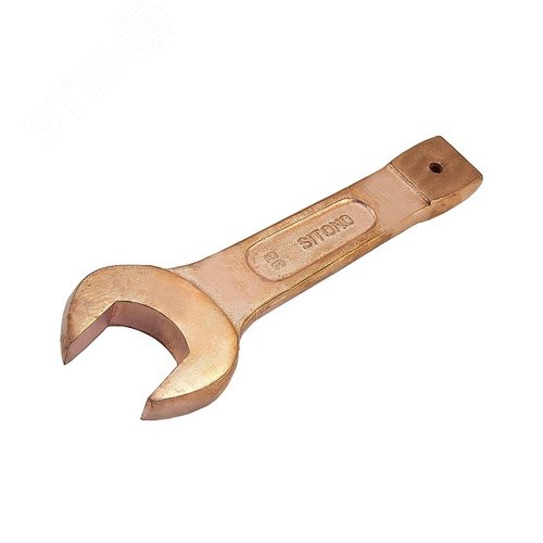 Изображение товара Ключ гаечный (рожковый) односторонний ударный 41 омедненный (шт)