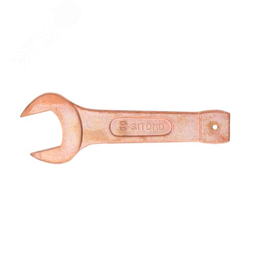 Изображение товара Ключ гаечный (рожковый) односторонний ударный 50 омедненный (шт)