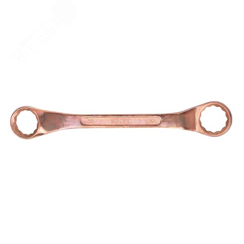 Изображение товара Ключ накидной двусторонний 50х55 омедненный (шт)