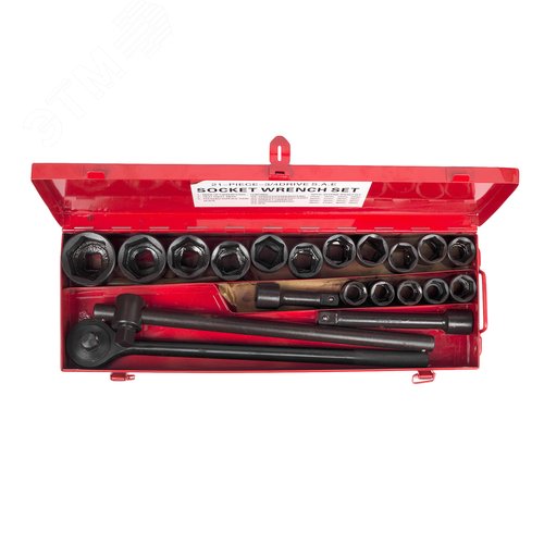 Изображение товара Набор головок №6 21-50 мм 3/4'' 21 шт металлический кейс (шт)