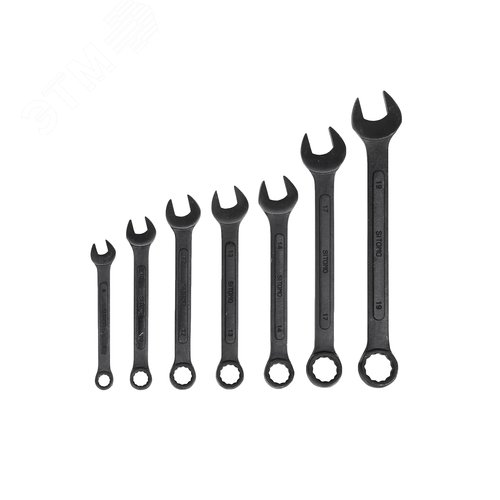 Изображение товара Набор ключей гаечных комбинированных 7 шт. (8-19) (шт)