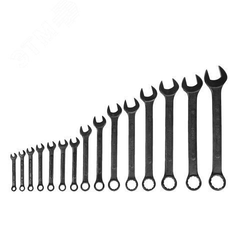 Изображение товара Набор ключей гаечных комбинированных 15 шт. (8-36) (шт)