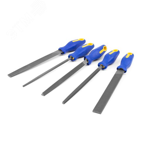 Изображение товара Набор напильников 200мм №2 5шт (набор)