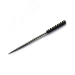 Надфиль круглый 140 мм №0 с ручкой