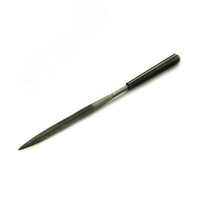 Надфиль полукруглый 120 мм №1 с ручкой