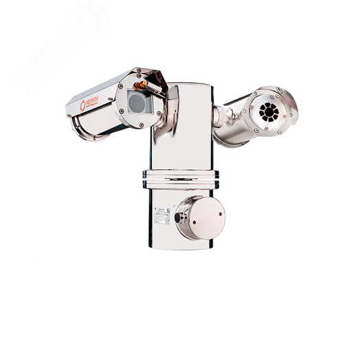 Изображение товара Видеокамера IP 4Мп с тепловизором взрывозащищенная с стеклоочист. (4.8-154мм) (шт)