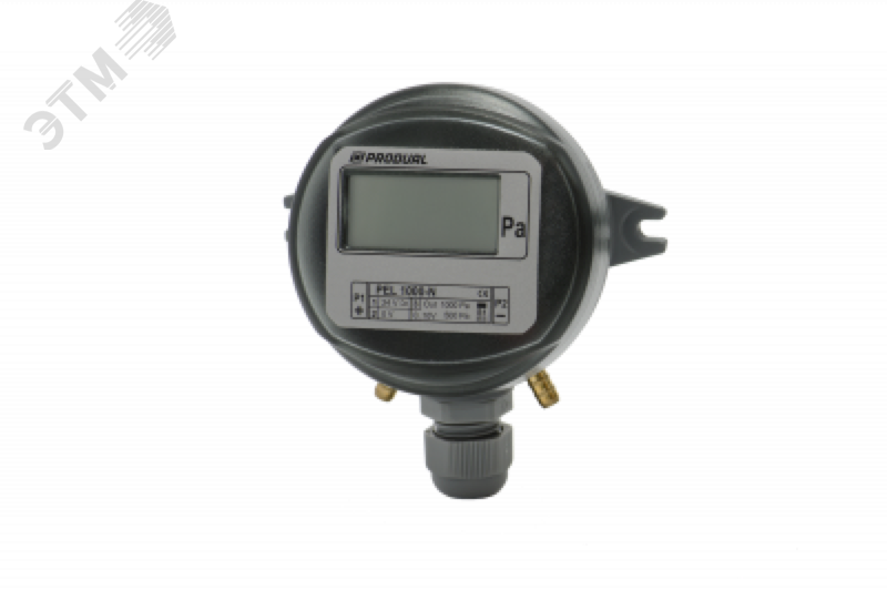Изображение товара Преобразователь дифференциального давления PEL 1000-N с подсвечиваемым дисплеем Финляндия