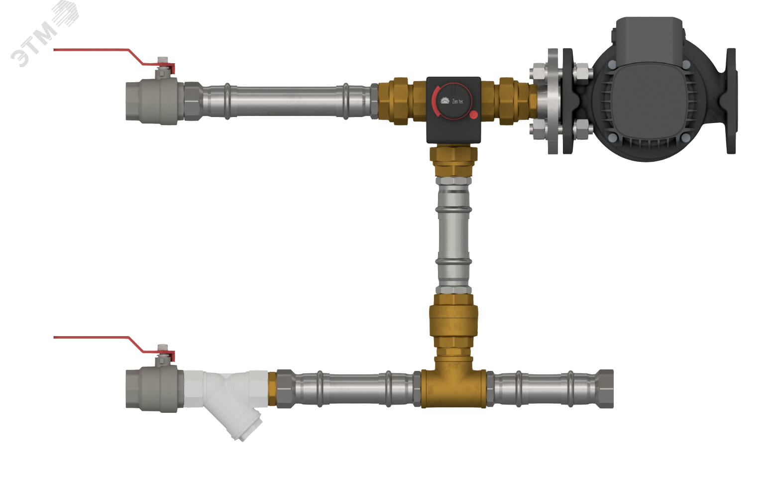 Изображение товара Смесительный узел RGP СУ 40-120-25.0-24 с плавным управлением