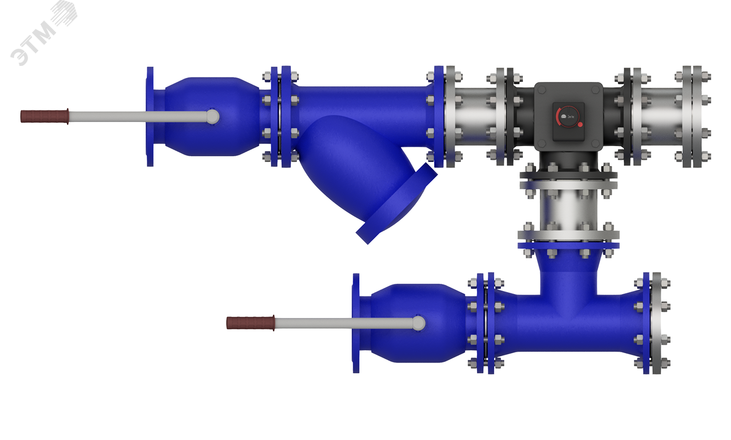 Изображение товара Смесительный узел RGP СУ 125F-280.0-24-ВО с приводом 24VDC