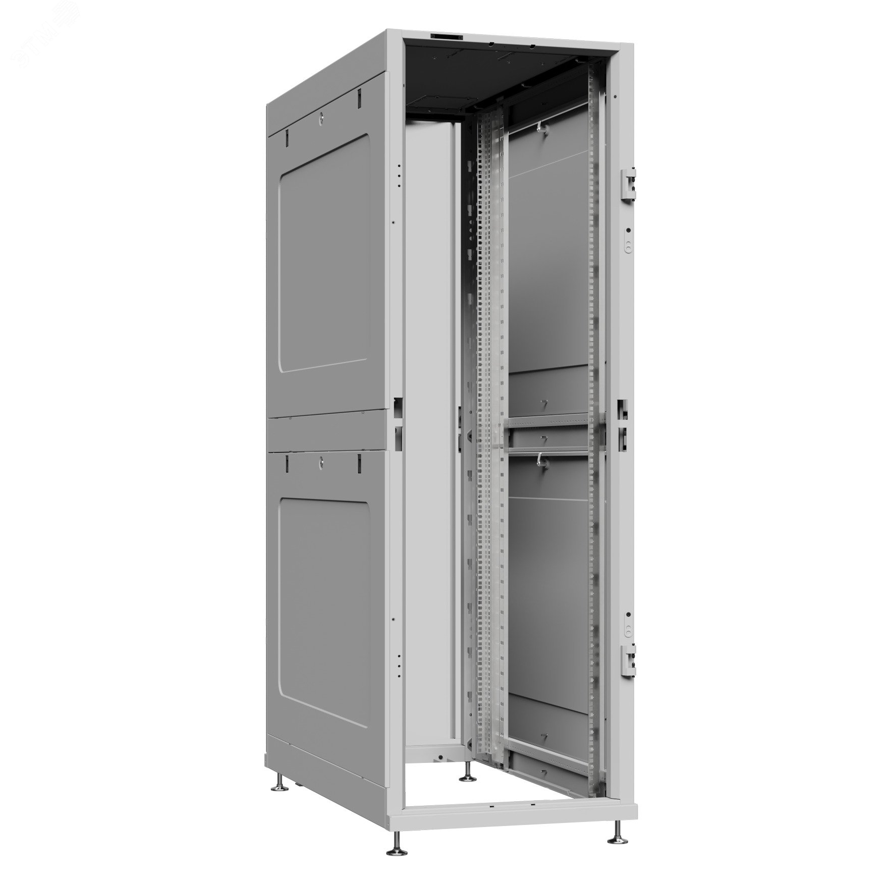 Купить Шкаф серверный 48U 800х1200 передняя дверь: без. задняя дверь ...