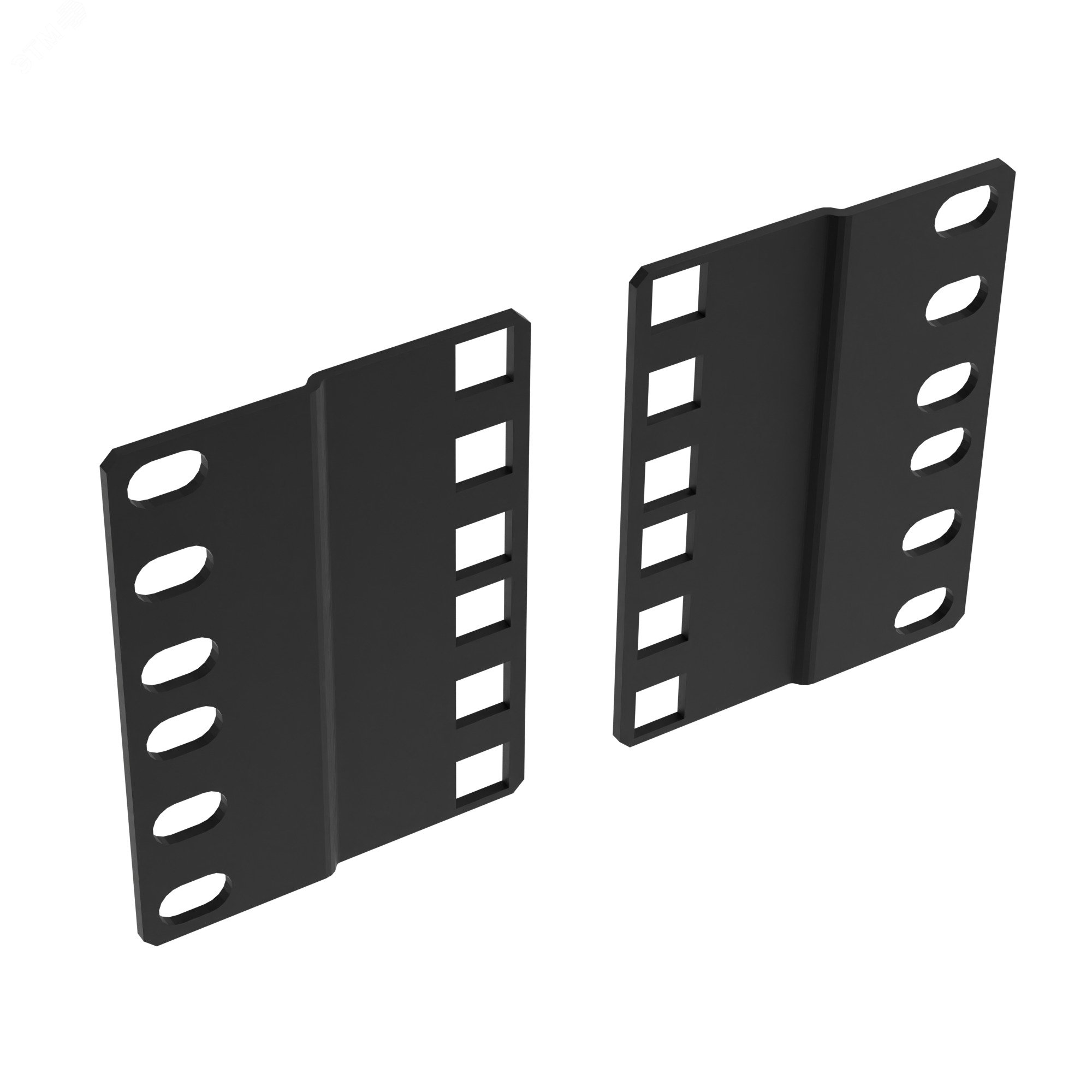 Изображение товара Переходной монтажный адаптер 2U для установки 19-дюймового оборудования в шкафы 23 дюйма