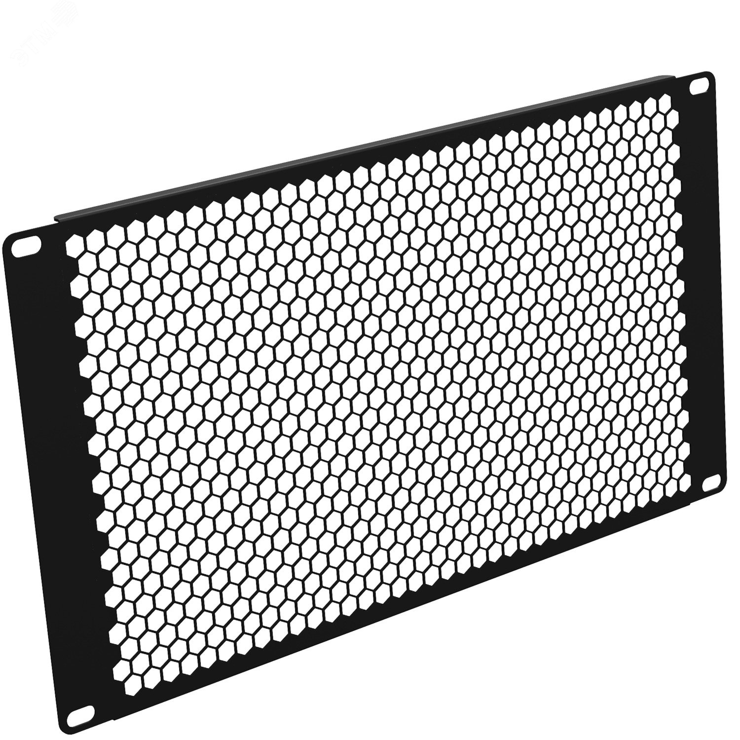 Изображение товара Фальш-панель 6U перф. черный RAL 9004 монтажный аксессуар