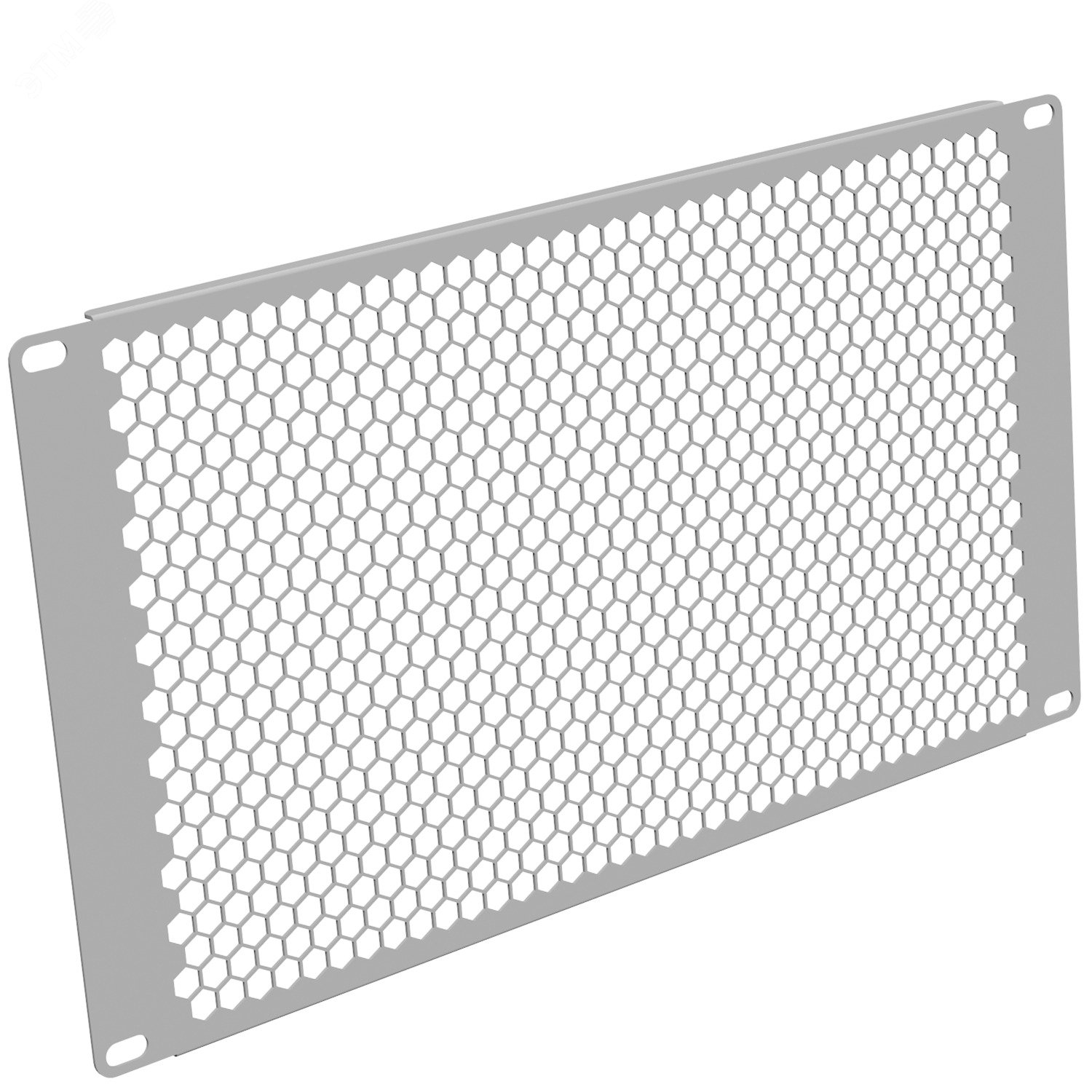 Изображение товара Фальш-панель 6U перфорация серый RAL 7035 для монтажного шкафа