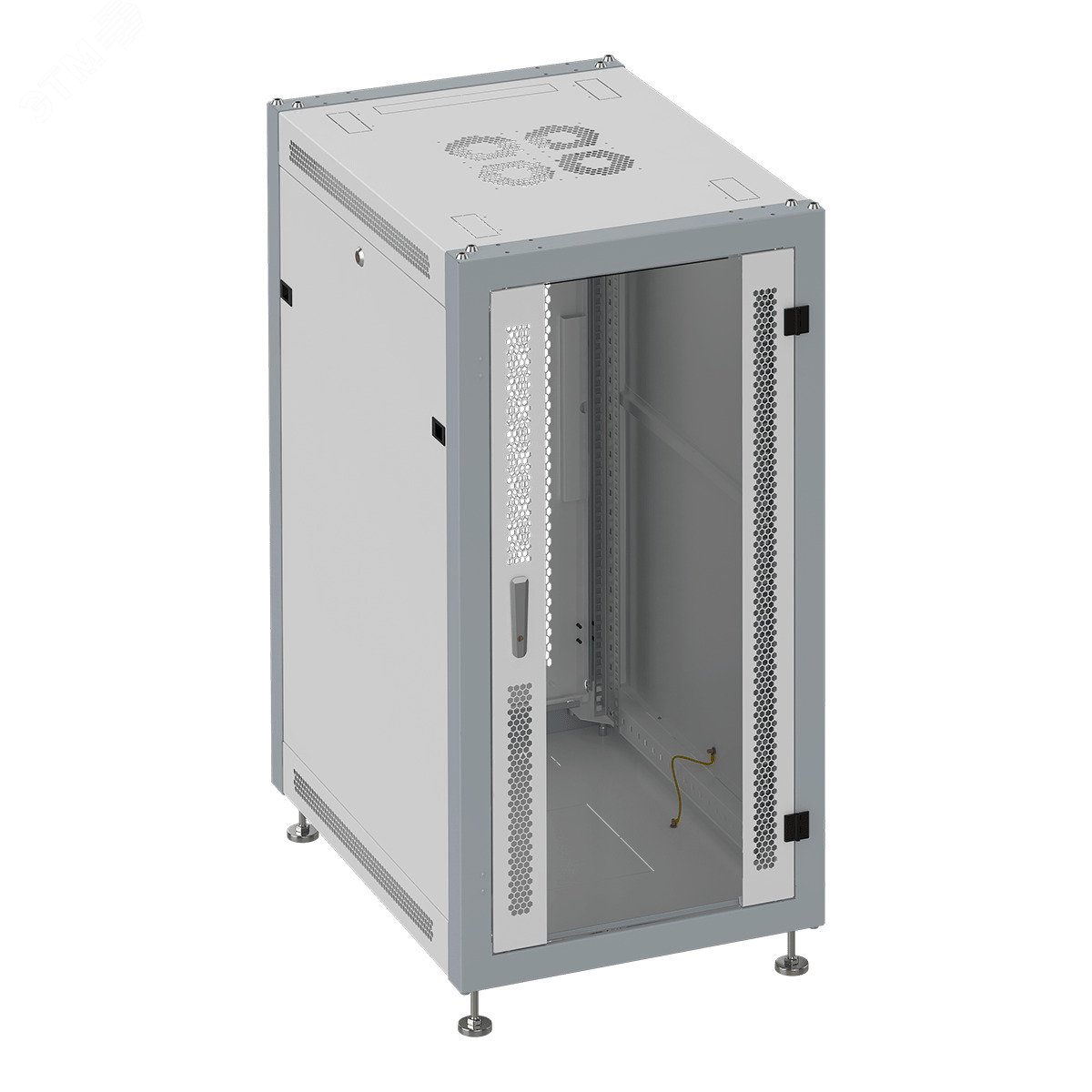 Изображение товара Телекоммуникационный напольный шкаф 42U 600x600 IP20 для серверных сетей