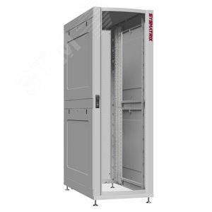 Шкаф серверный 48U 600х1070 передняя дверь: одностворчатая перфорированная IP20. задняя дверь: двустворчатая глухой металл IP51. боковые панели: глухой металл. цвет: серый RAL7035 