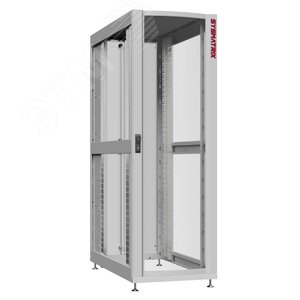Шкаф серверный 24U 600х1200 передняя дверь: одностворчатая перфорированная IP20. задняя дверь: двустворчатая глухой металл IP51. боковые панели: без. цвет: серый RAL7035 