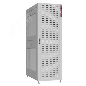 Шкаф серверный 48U 800х1200 передняя дверь: протект IP41. задняя дверь: одностворчатая глухой металл IP51. боковые панели: перфорированные. цвет: серый RAL7035 