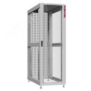 Шкаф серверный 24U 600х1200 передняя дверь: одностворчатая перфорированная IP20. задняя дверь: протект IP41. боковые панели: без. цвет: серый RAL7035 