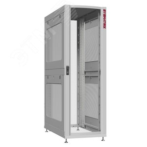 Шкаф серверный 24U 600х1200 передняя дверь: одностворчатая перфорированная IP20. задняя дверь: без. боковые панели: перфорированные. цвет: серый RAL7035  NS 6224.7302 SYSMATRIX