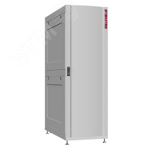 Шкаф серверный 24U 600х1200 передняя дверь: одностворчатая глухой металл IP51. задняя дверь: протект IP41. боковые панели: глухой металл. цвет: серый RAL7035 