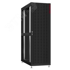 Шкаф серверный 45U 800х1200 передняя дверь: протект IP41. задняя дверь: протект IP41. боковые панели: без. цвет: черный RAL9005 
