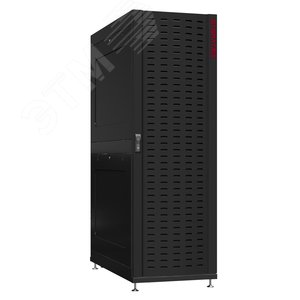 Шкаф серверный 45U 800х1200 передняя дверь: протект IP41. задняя дверь: протект IP41. боковые панели: глухой металл. цвет: черный RAL9005  NS 8245.9661 SYSMATRIX