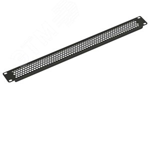 Изображение товара Фальшпанель 19' заглушка 1U. цвет черный (шт)