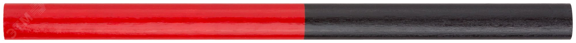 Изображение товара Карандаши строительные, 180 мм, 12 шт, 2-х цветные (упак)