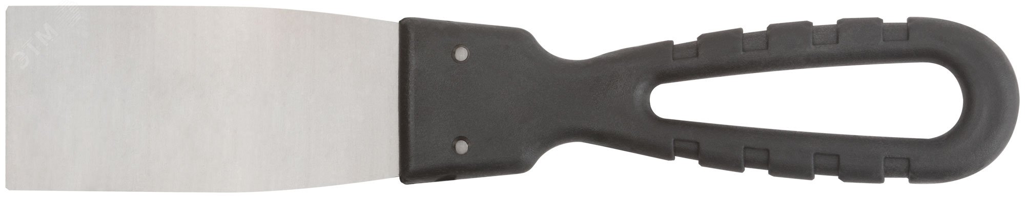 Изображение товара Шпатель, лезвие нержавеющая сталь, пластиковая ручка 40 мм (шт)