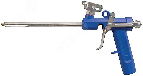Изображение товара Пистолет для монтажной пены MOS алюминиевый корпус регулируемый