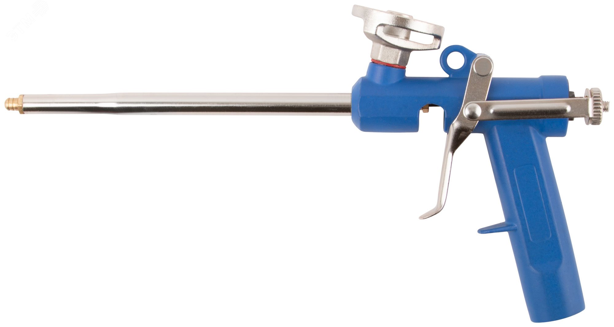 Изображение товара Пистолет для монтажной пены MOS алюминиевый корпус регулируемый