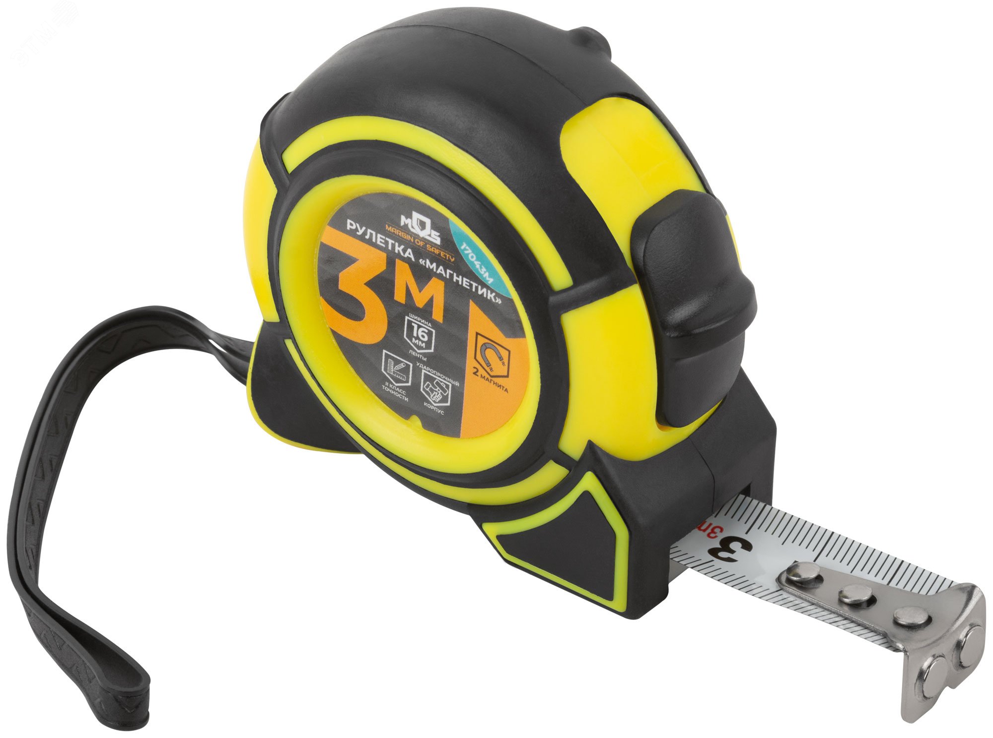 Изображение товара "Рулетка ""Магнетик"" 3 м x 16 мм" (шт)