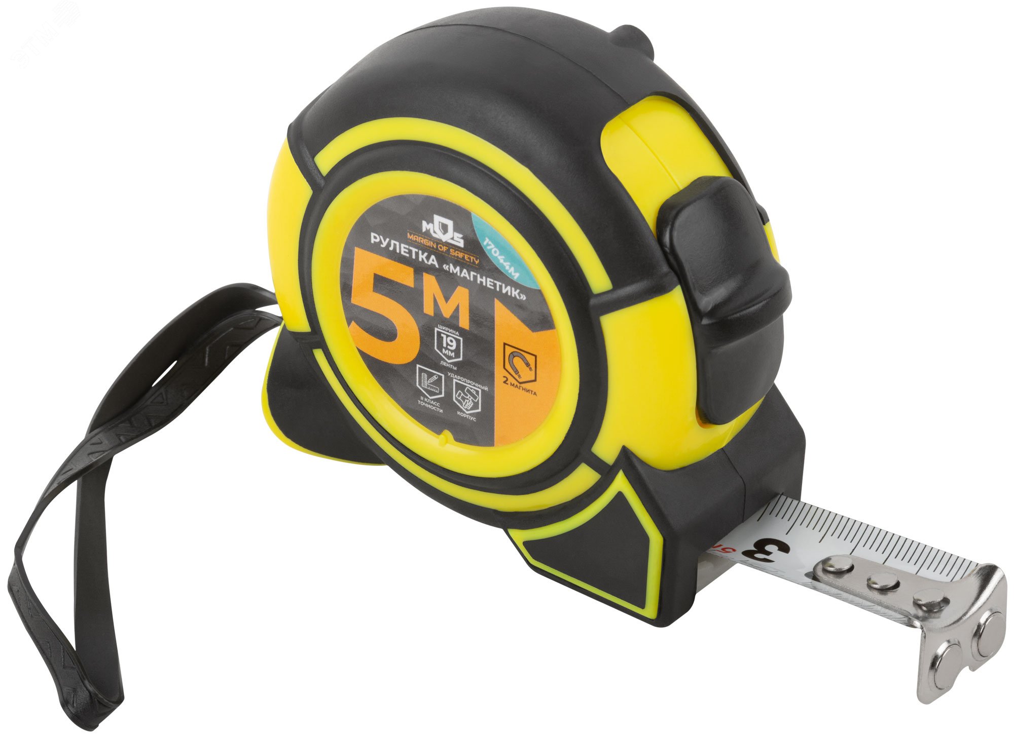 Изображение товара "Рулетка ""Магнетик"" 5 м x 19 мм" (шт)