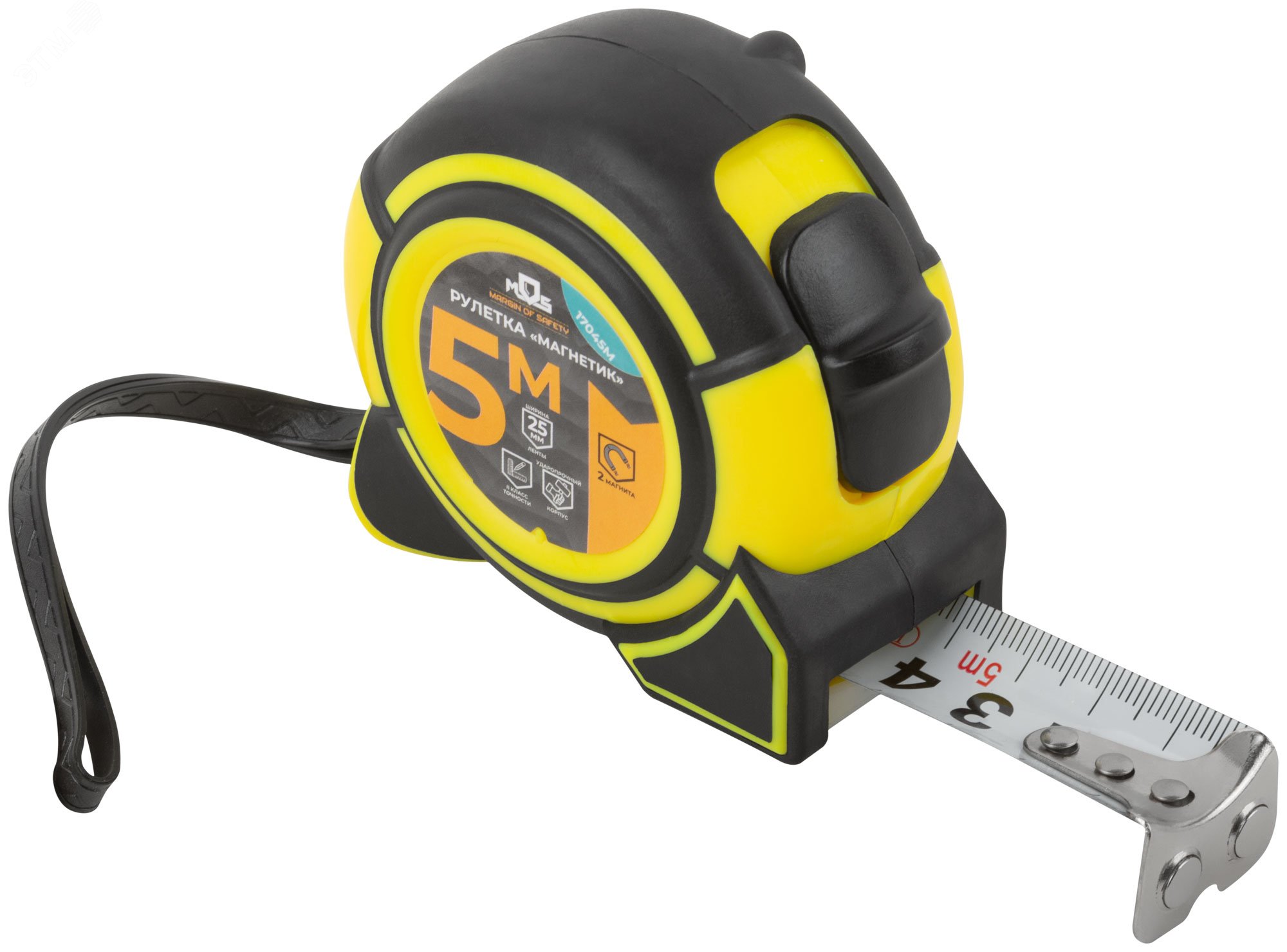 Изображение товара "Рулетка ""Магнетик"" 5 м x 25 мм" (шт)